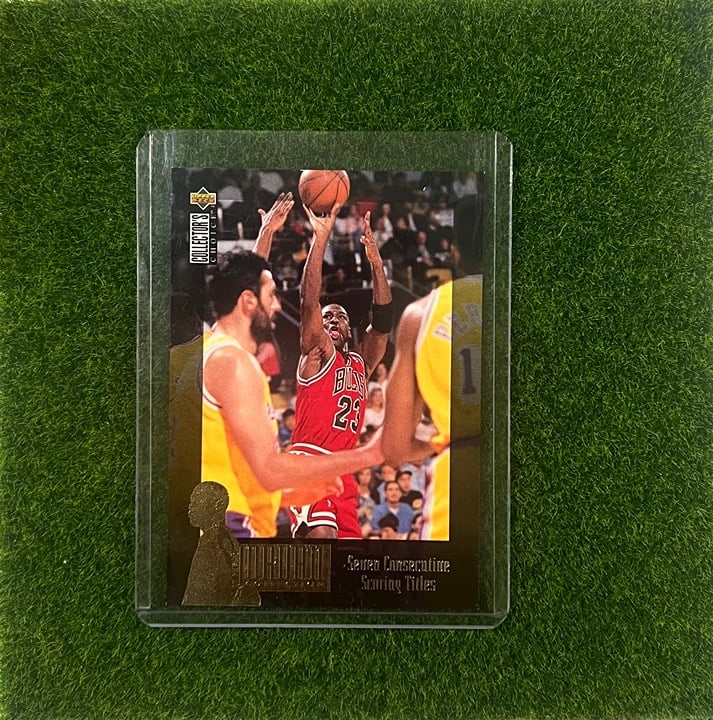 1995-96 Collector's Choice Michael Jordan Upper Deck Card #JC9