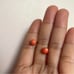 Vintage 14k salmon coral earrings nice!