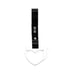 NEW 2PCS DEVIL LOVE HEART WHITE JDM TSURIKAWA RING Black Handle Strap Drift