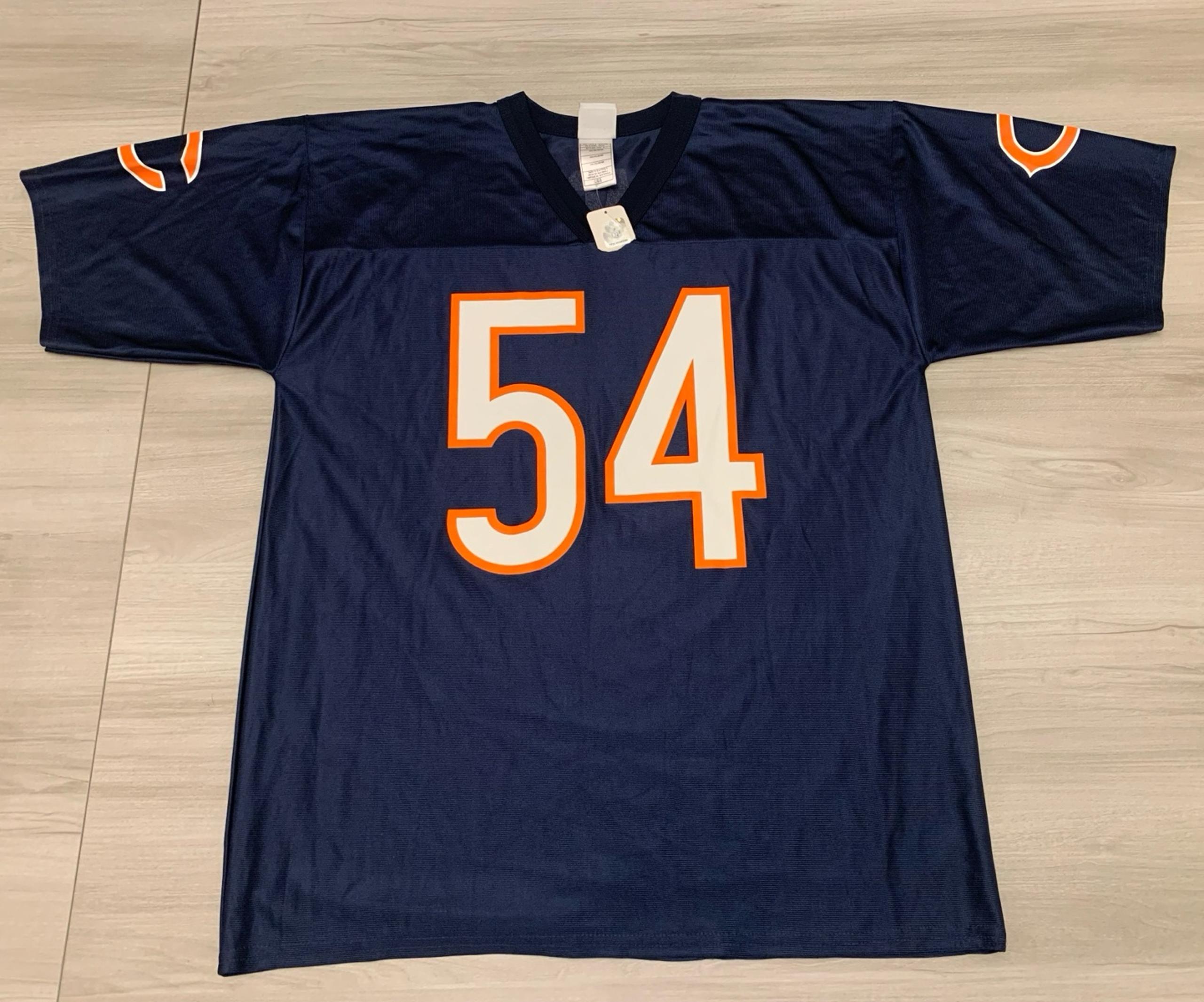 NWT Vintage NFL Players Chicago Bears #54 Brian Urlacher Jersey Men Large