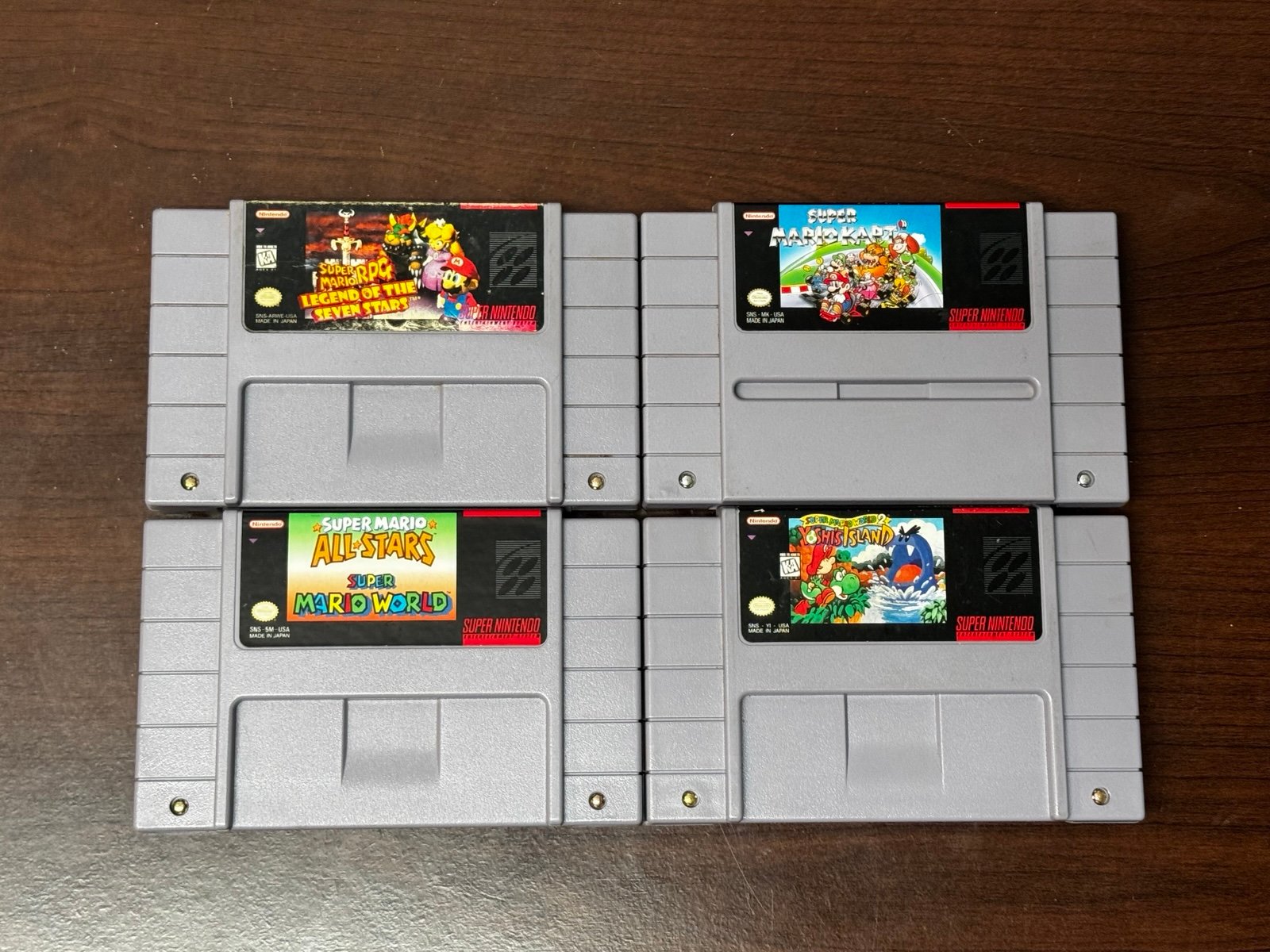 Snes 5 games, authentic and work