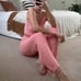 FUZZY Cozy Sweat Lounge SET // 2 piece Tank Top & Pant SET // Cute Loungewear //