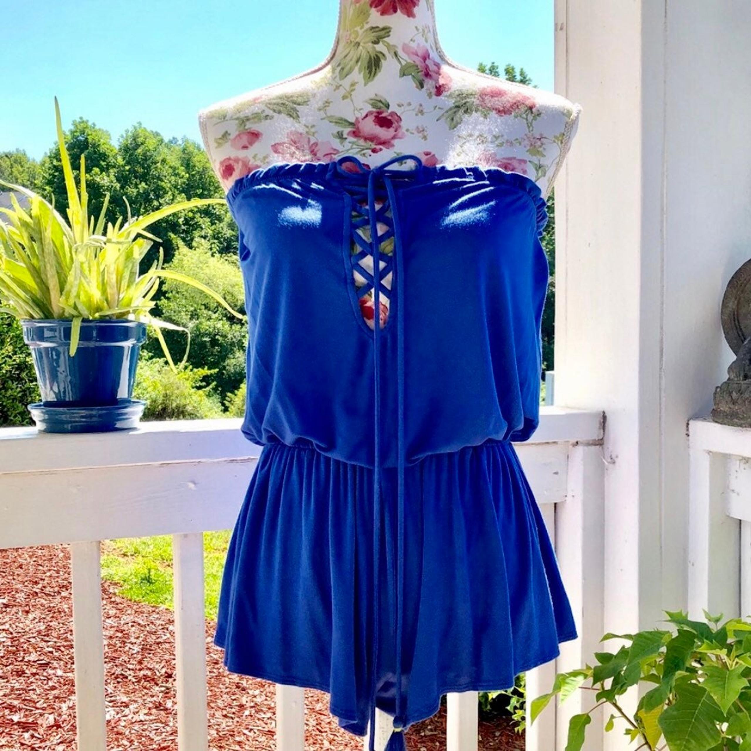 Blue Romper