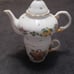 Stackable porcelain Fruit basket Teapot & Teacup Set