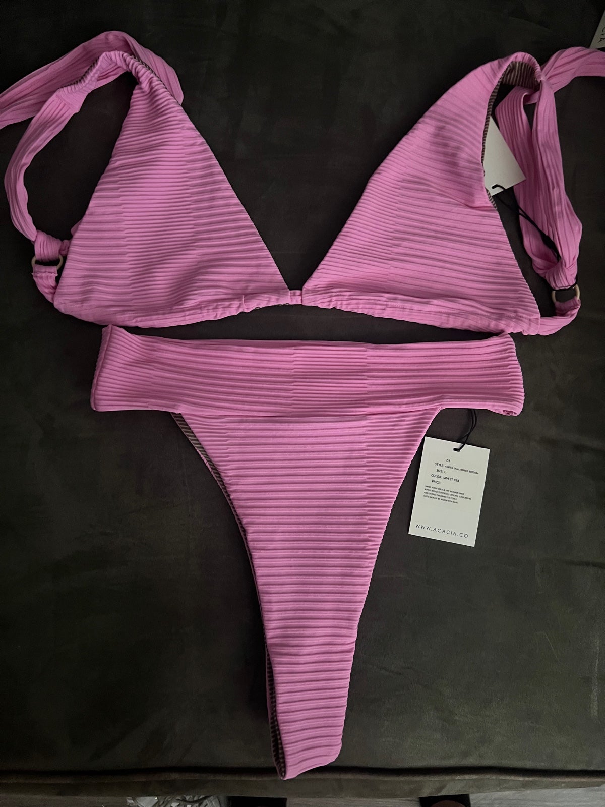Acacia sweet pea set- size L FOR BOTH