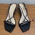 STUART WEITZMAN Pearl Studded Leather Sandal