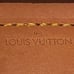 Louis Vuitton Luggage Tag Attachment Tan Leather Adjustable LV Buckle Strap