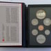 1984 Royal Canadian Mint Double Struck Silver Dollar Proof Set 7 BU Coins COA