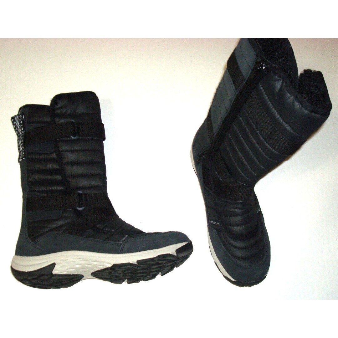 New Black Womens 6 Merrell Waterproof Boots Tall Warm Snow Hiking Polar Sport
