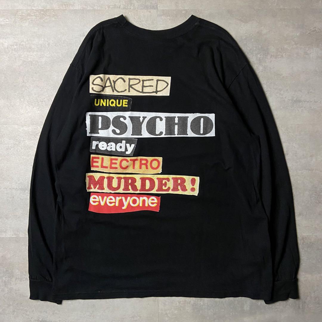 20ss Supreme Sacred Unique Long Sleeve T-Shirt, Black, Size L