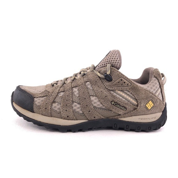 Columbia Redmond Brown Leather Hiking Shoes 6.5