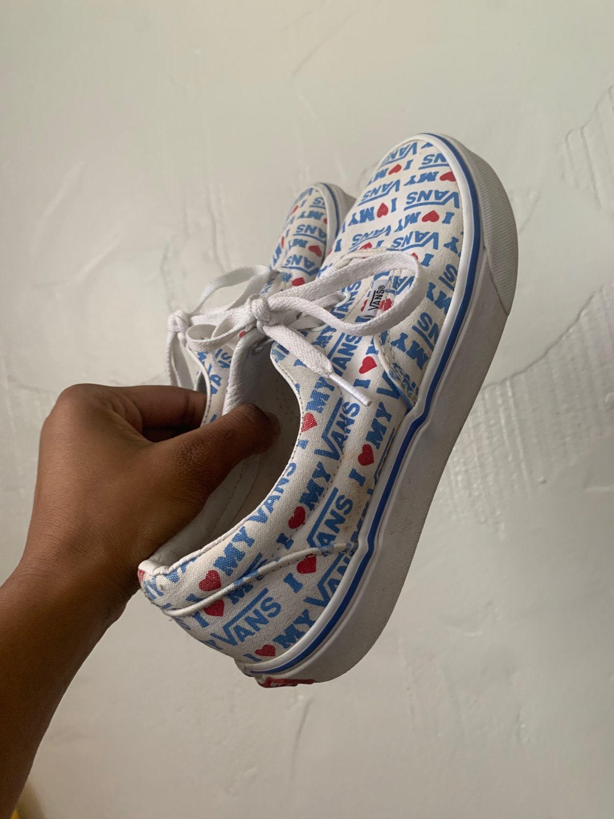 Vans Old Skool I Love My Vans Red/Blue/White Sneakers