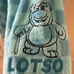 Disney Pixar Toy Story Monsters Inc. Fuzzy Blue Size L Spirit Jersey - New w/Tag