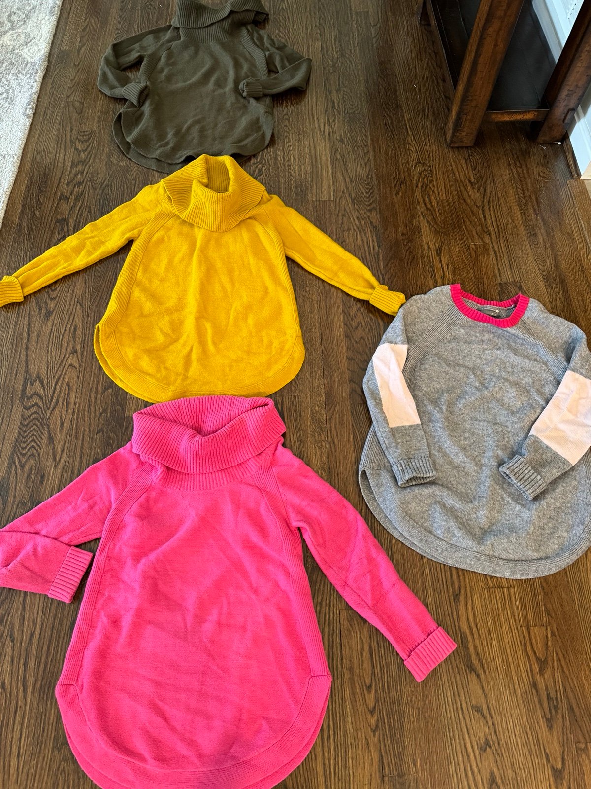 by Anthropologie Sweater Lot Women's size XS Long sleeve 5 Sweaters - Read Desc