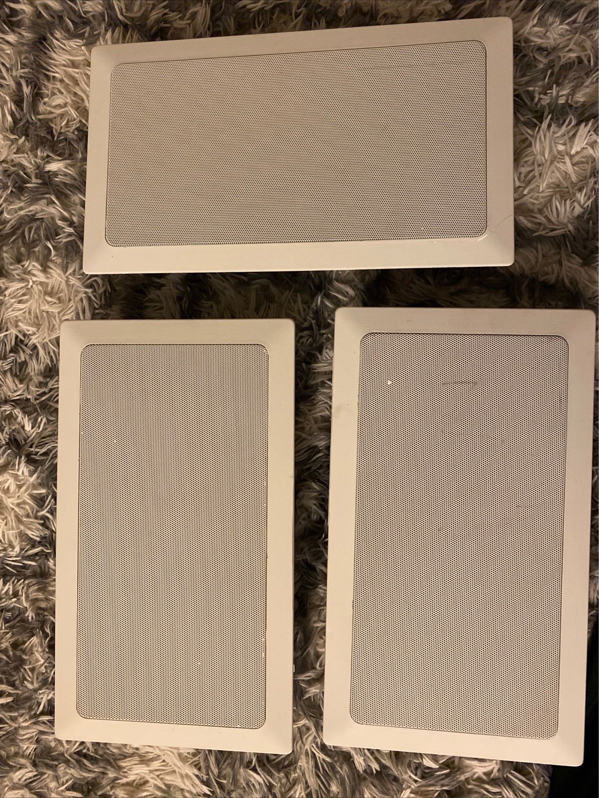 Niles HD LCR in wall speakers White