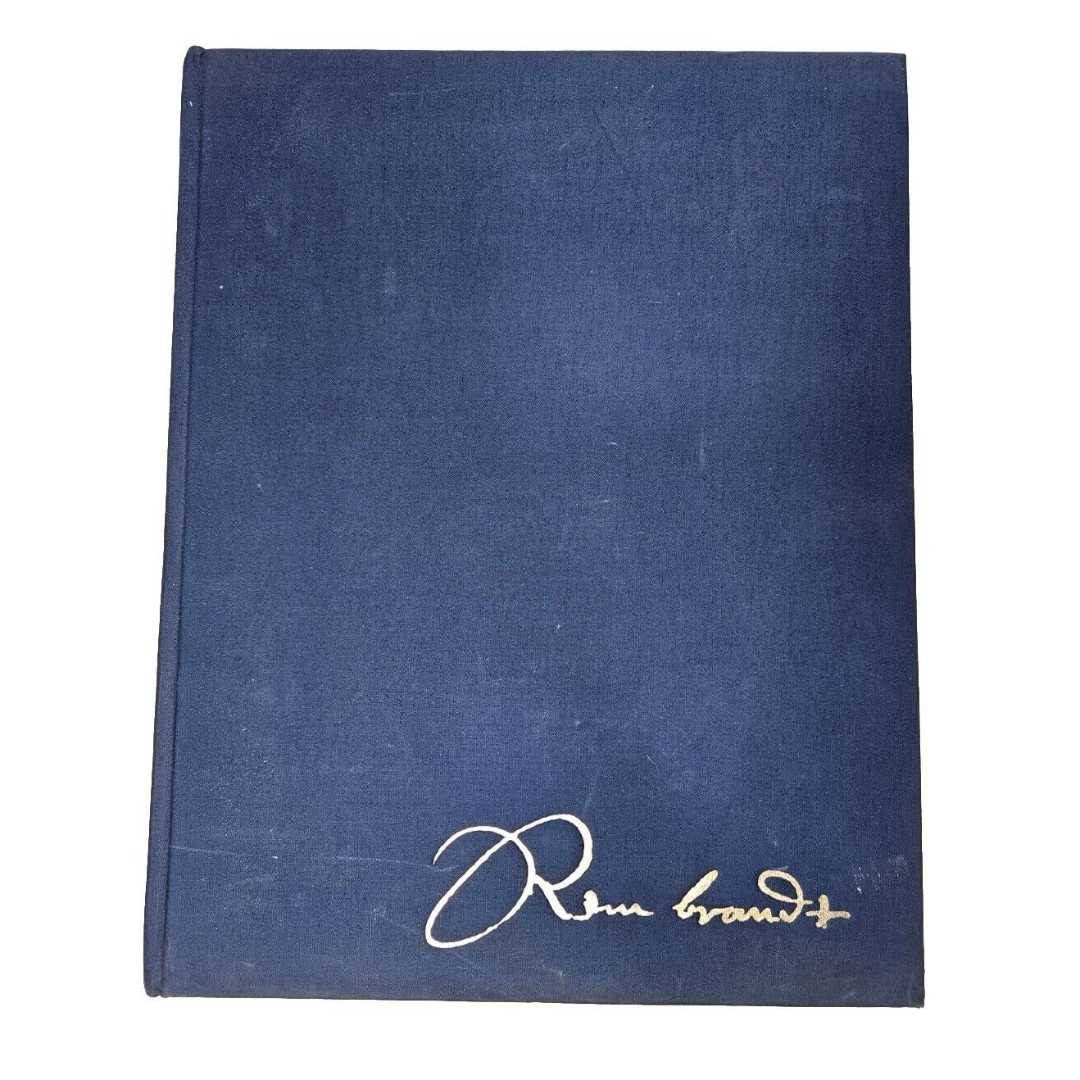 Rembrandt His Life, His Work, His Time By Bob Haak, Harry N Abrams, Blue Cover