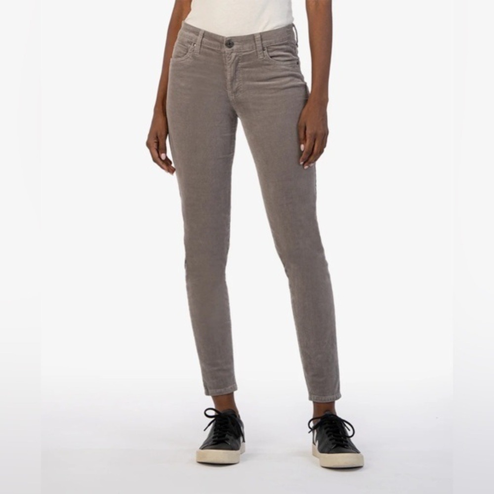 KUT From the Kloth Diana Corduroy Relaxed Fit Skinny Pants- Sz 8