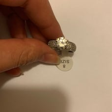*SALE*Moissanite Diamond Engagement ring Size 7