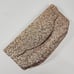 Vintage Lennox Champagne Silver Glitter Clutch Purse Evening Bag