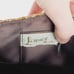Vintage Lennox Champagne Silver Glitter Clutch Purse Evening Bag