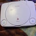 PlayStation One Slim Console in Gray with No Memory Card