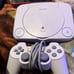 PlayStation One Slim Console in Gray with No Memory Card