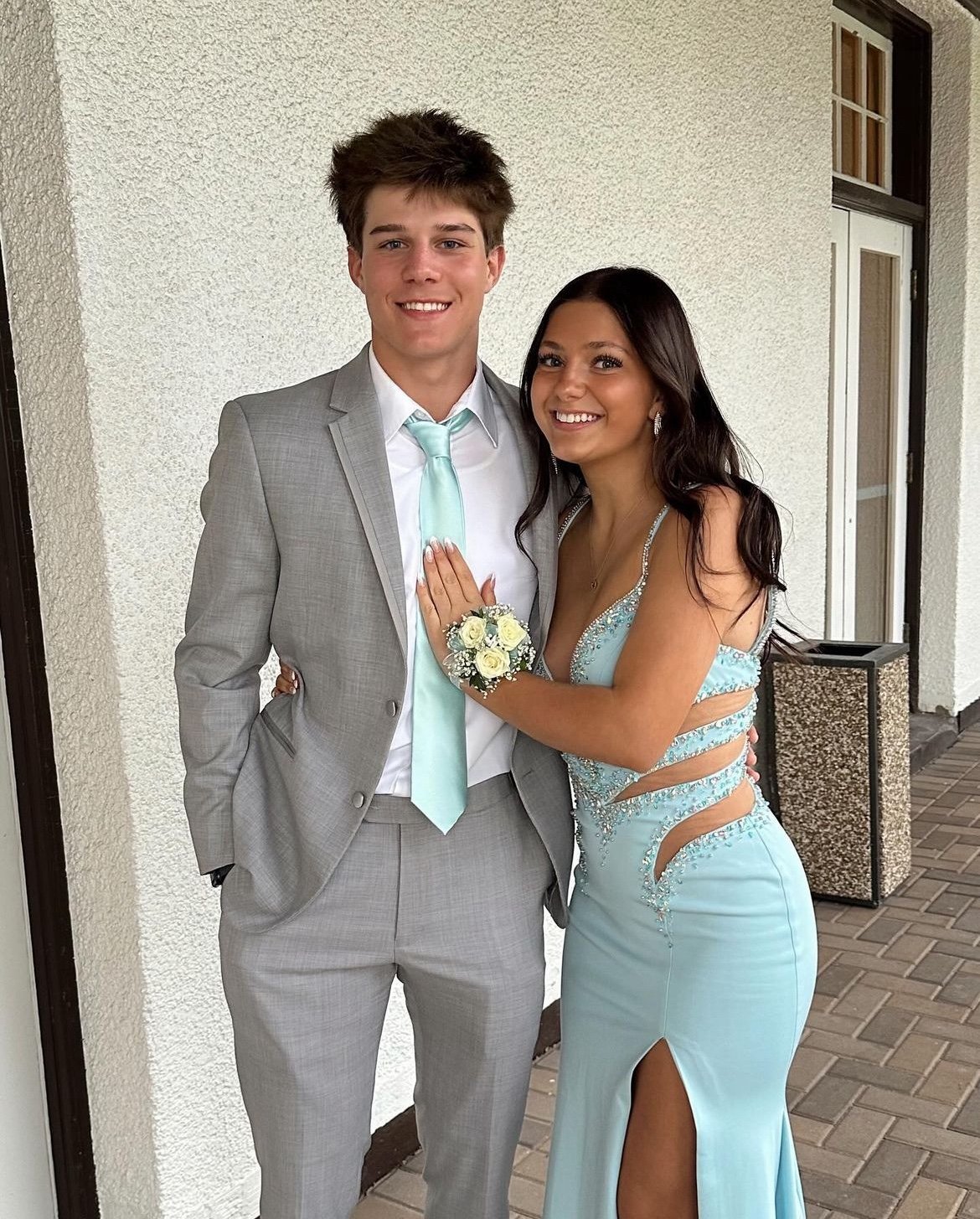Johnathan Kayne 2893 Aqua Dress