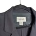 975 VTG EMANUEL UNGARO 100% Wool Black Button Front Long Sleeve Midi Dress 12