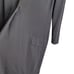 975 VTG EMANUEL UNGARO 100% Wool Black Button Front Long Sleeve Midi Dress 12