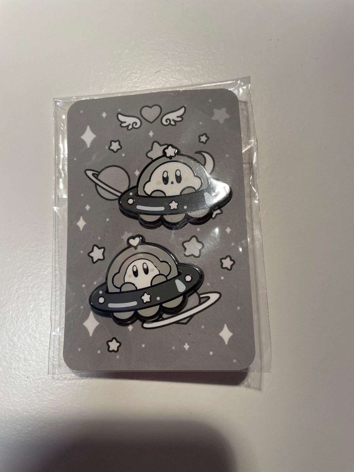 Arcade Healer UFO Kirby and Waddle Dee Enamel Pins Set