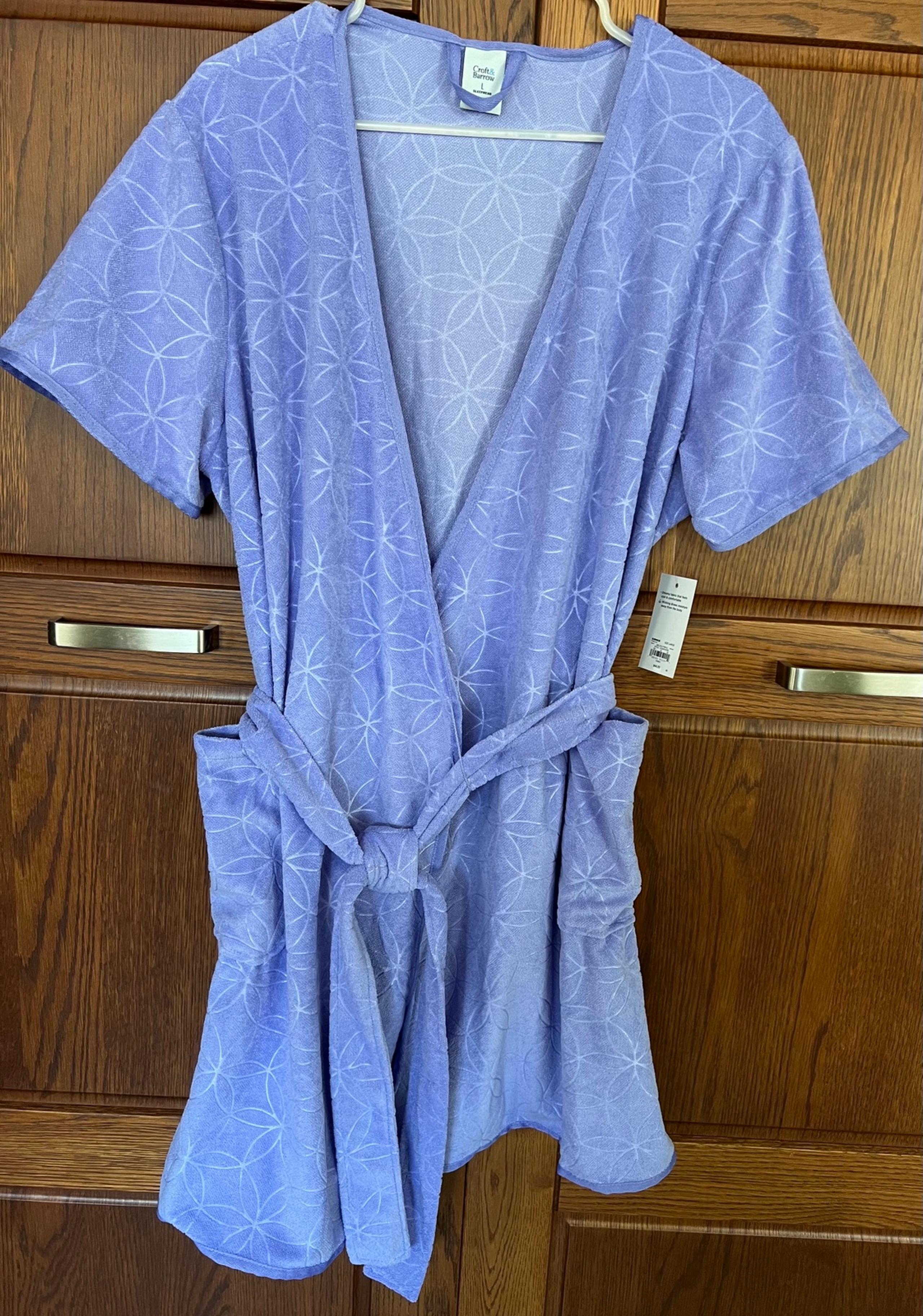 croft and barrow women’s robe NEW