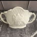 Ceramic Carved Fruit Basket