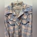Vintage 70's Wrangler Permanent Press Red Pearl Snap Shirt XL