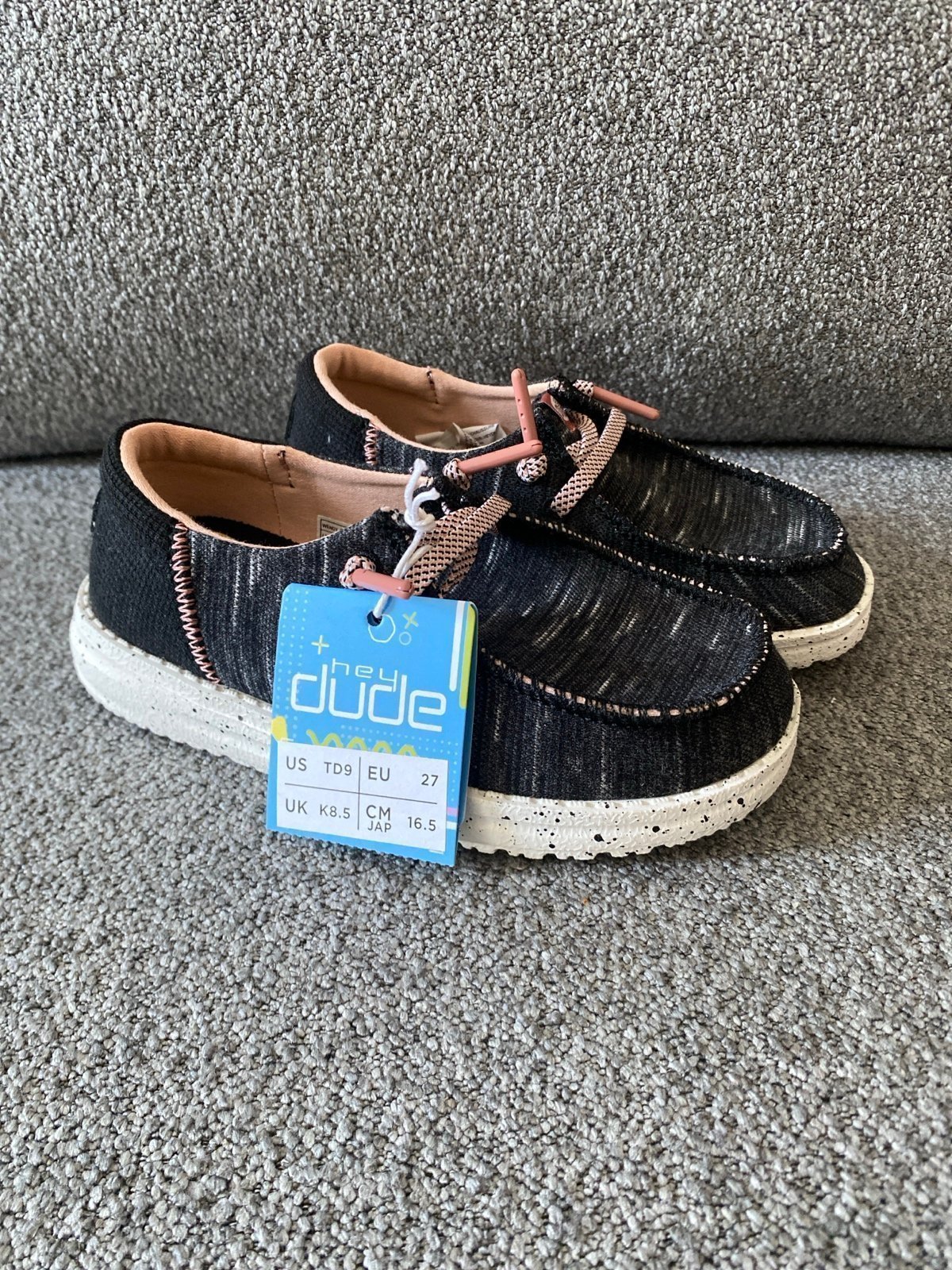 Hey Dude Girl Toddler Size 9