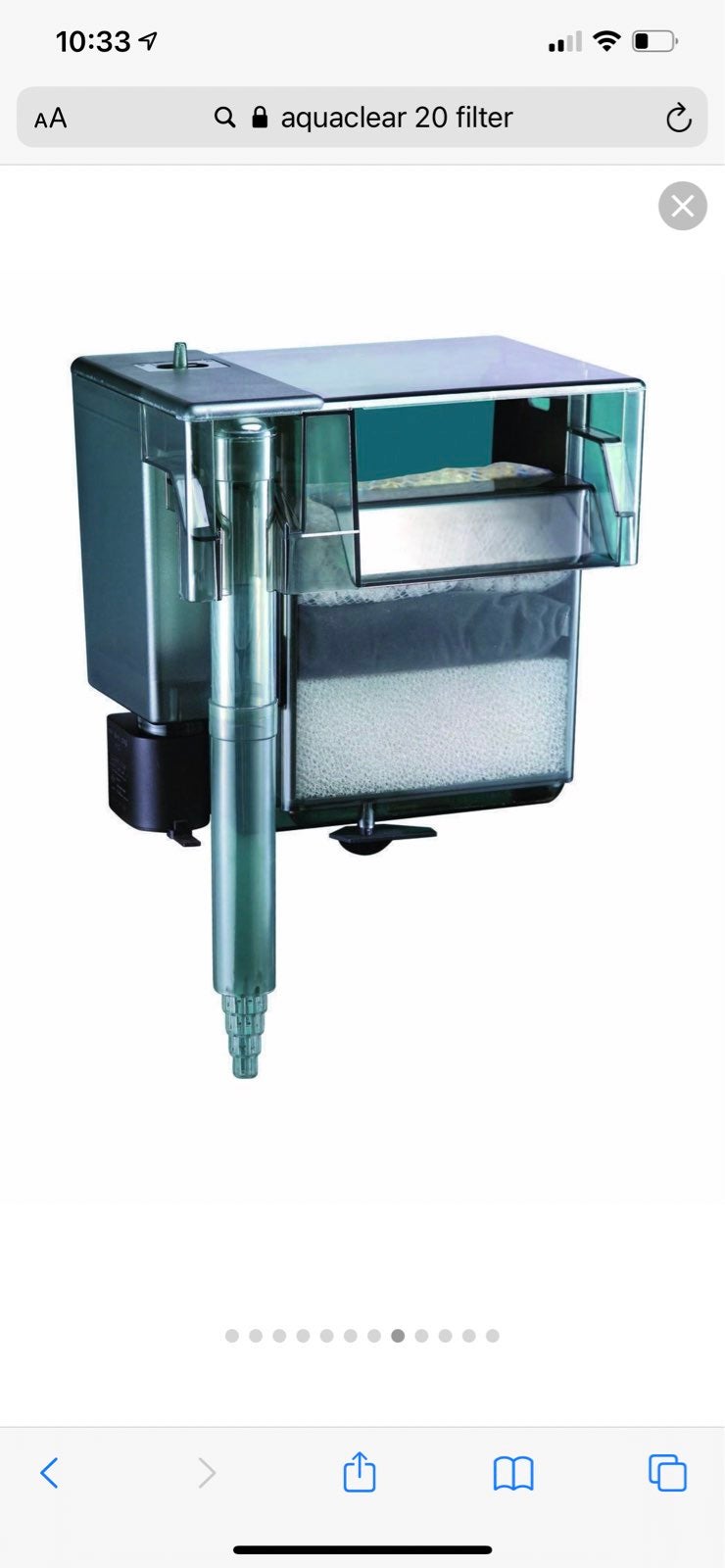 Aquaclear 20 filter