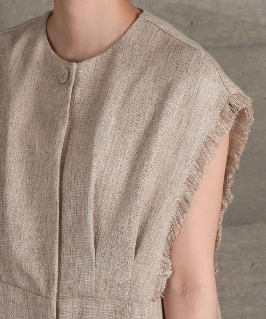 lawgy（ラウジー）の「tweed fringe vest op（ワンピース）」 - WEAR