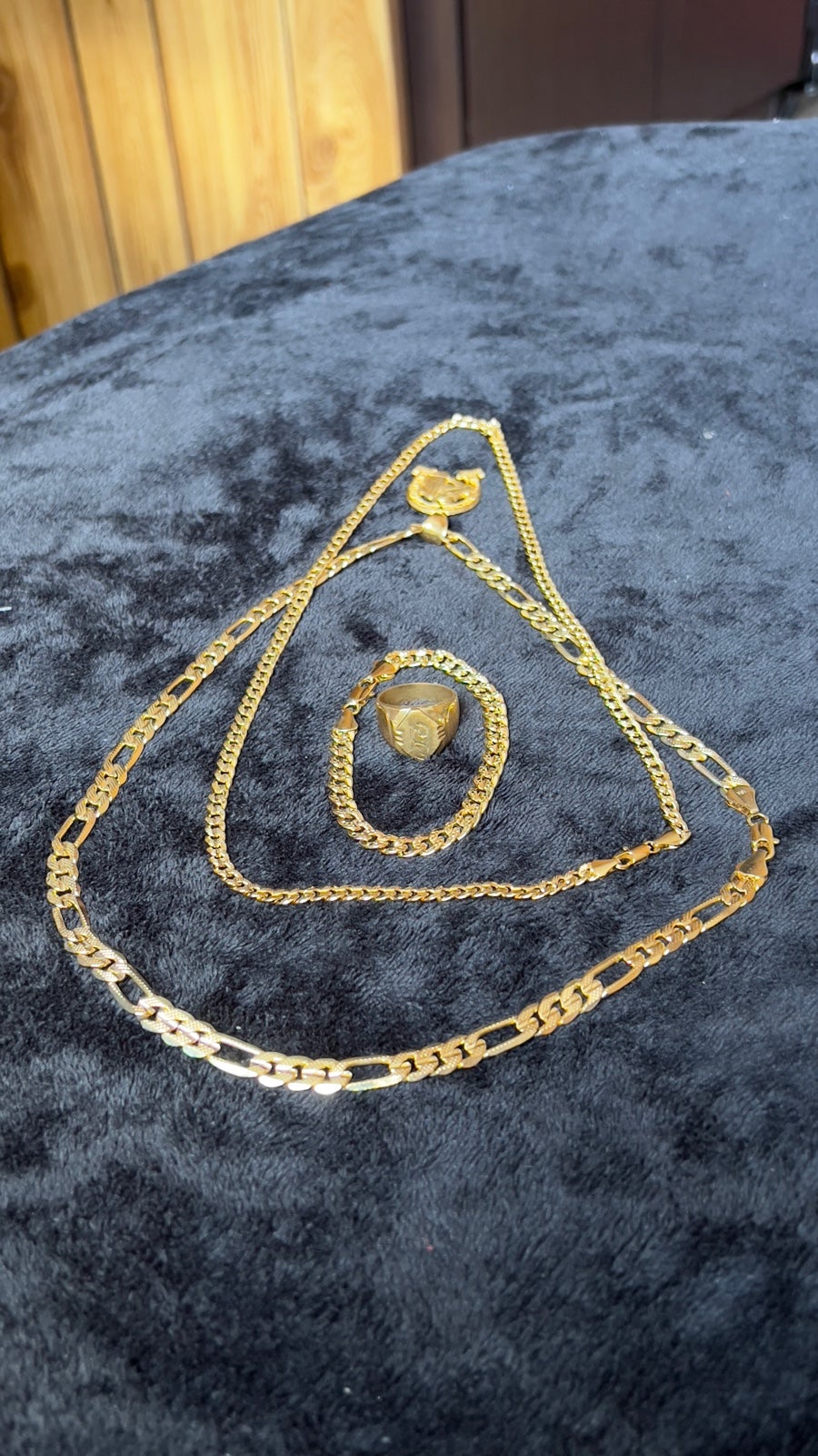 18k gold necklace