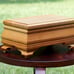 Handmade wooden oak keepsake box
