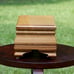 Handmade wooden oak keepsake box