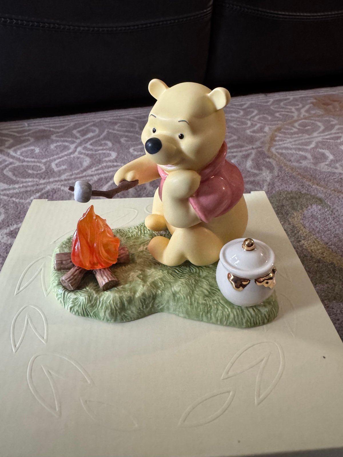 Lenny Lennox Walt Disney showcase Winnie the Pooh crackling campfire