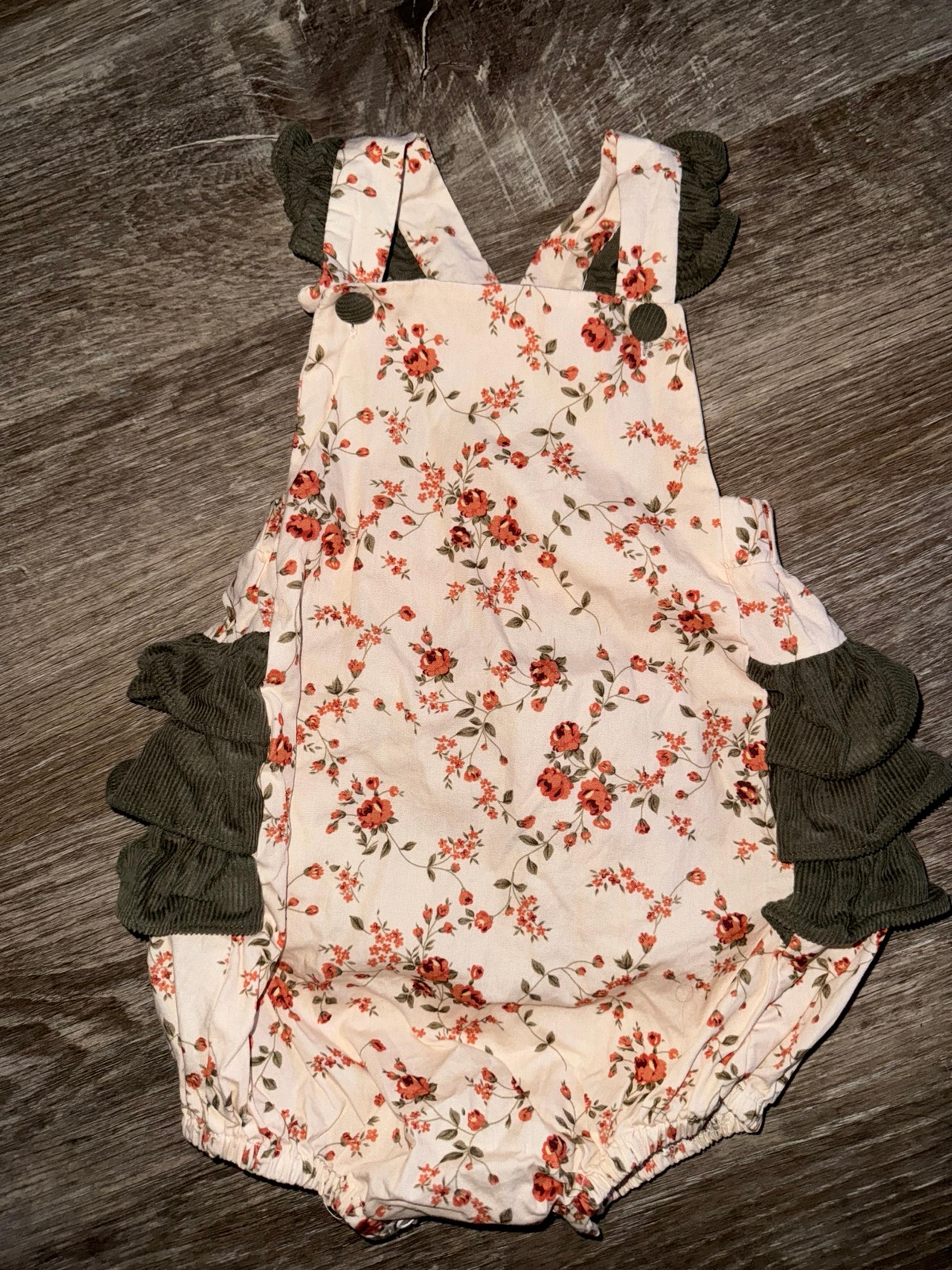 Ricrac & Ruffles floral bubble