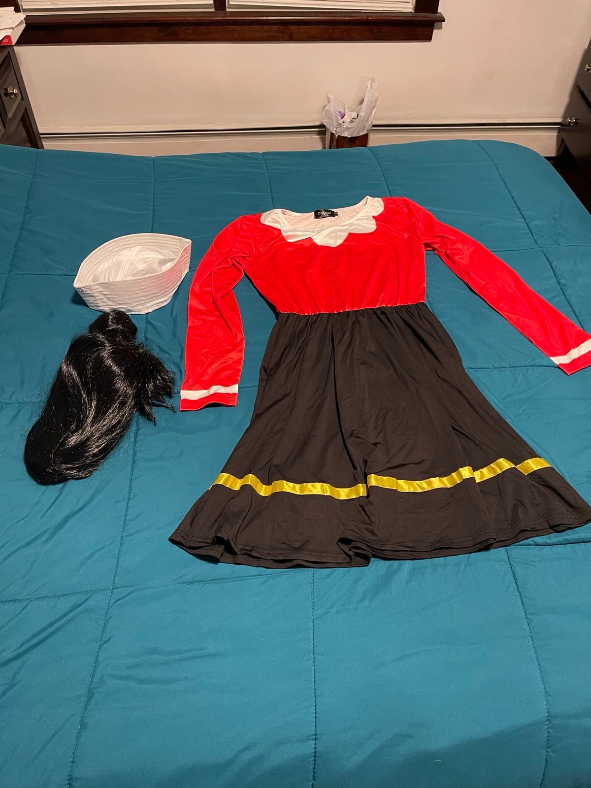 Clarisbelle popeye’s olive costume S