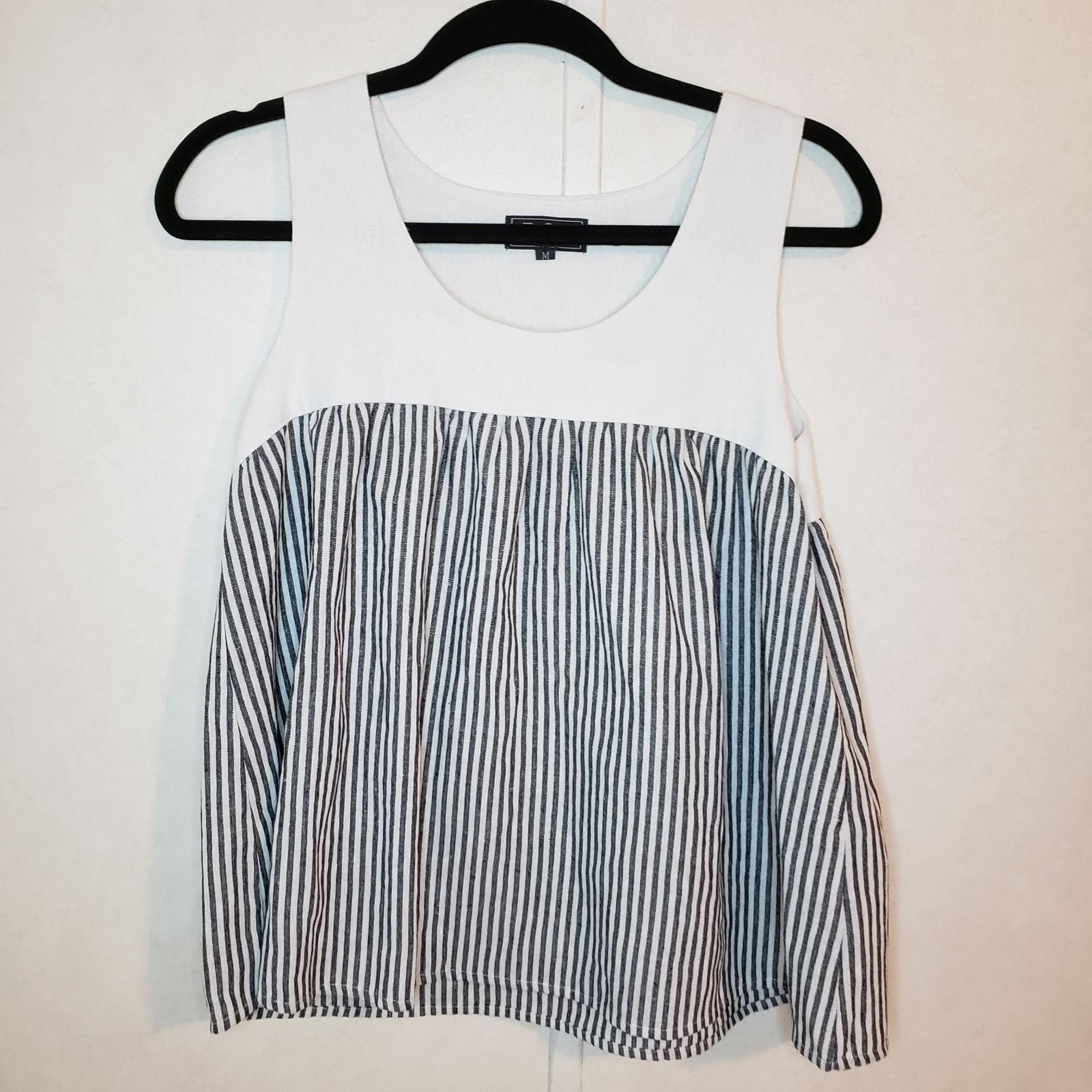 POL Linen Cotton Tank Top