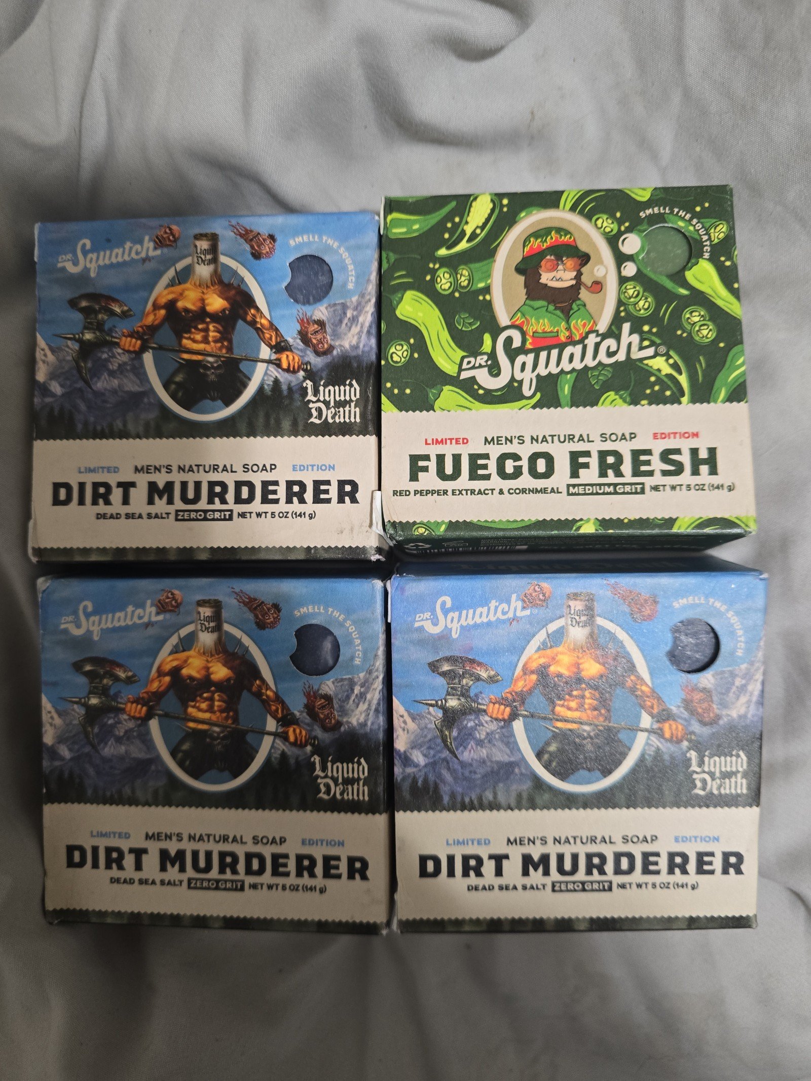 Dr Squatch 4 bar bundle