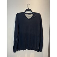Vince, Mens Light Knit Blue Pullover Sweater, XL
