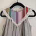 Well Dressed Wolf Wilding 4T Rosie Dress Rainbow Sleeveless Ruffle Lace