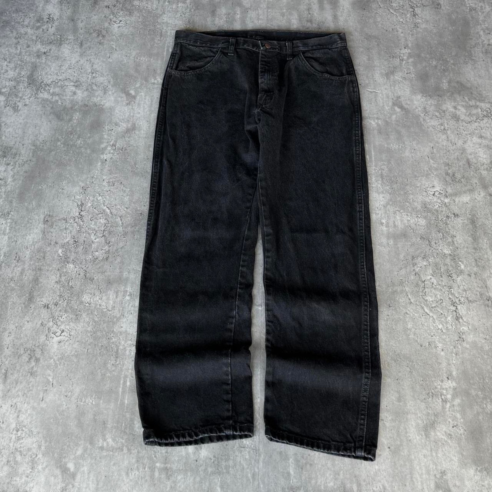 Vintage Y2K Faded Black Grunge Opium Denim Jeans