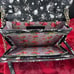 Betsey Johnson Black White Floral Bow Crossbody Wallet Purse Women’s