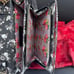 Betsey Johnson Black White Floral Bow Crossbody Wallet Purse Women’s