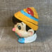 Vintage 1960s Pinocchio Head Bank With Coin Slot Enesco Japan Walt Disney